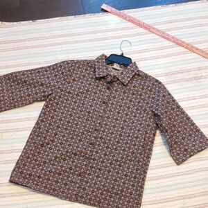 🌼Stylish Patterned Vintage Shirt